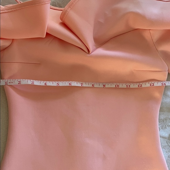 Guess Pink Ruffle Off-Shoulder Dress - Picture 6 of 9